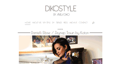 Desktop Screenshot of dikostyle.com
